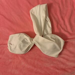 SHEIN White Twist Bikini